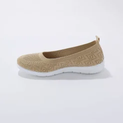 Ultralichte ballerina's in mesh
