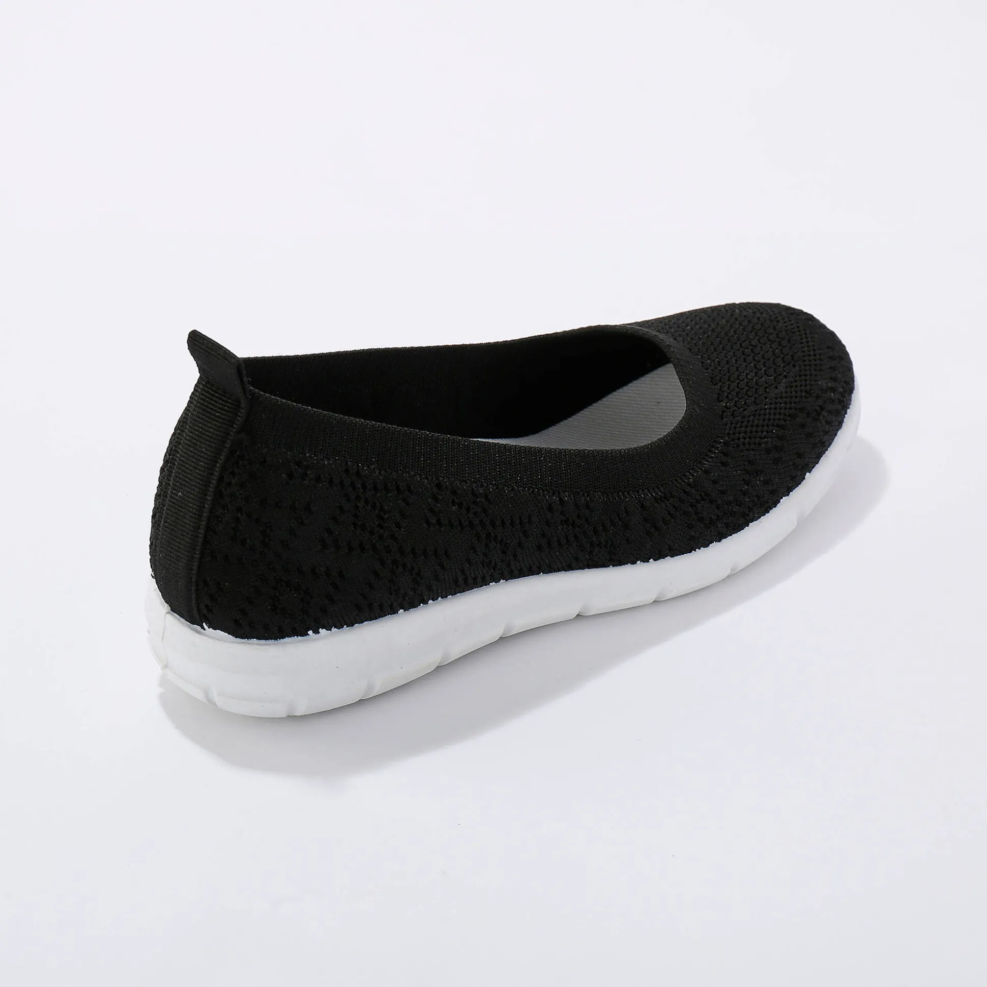 Ultralichte ballerina's in mesh