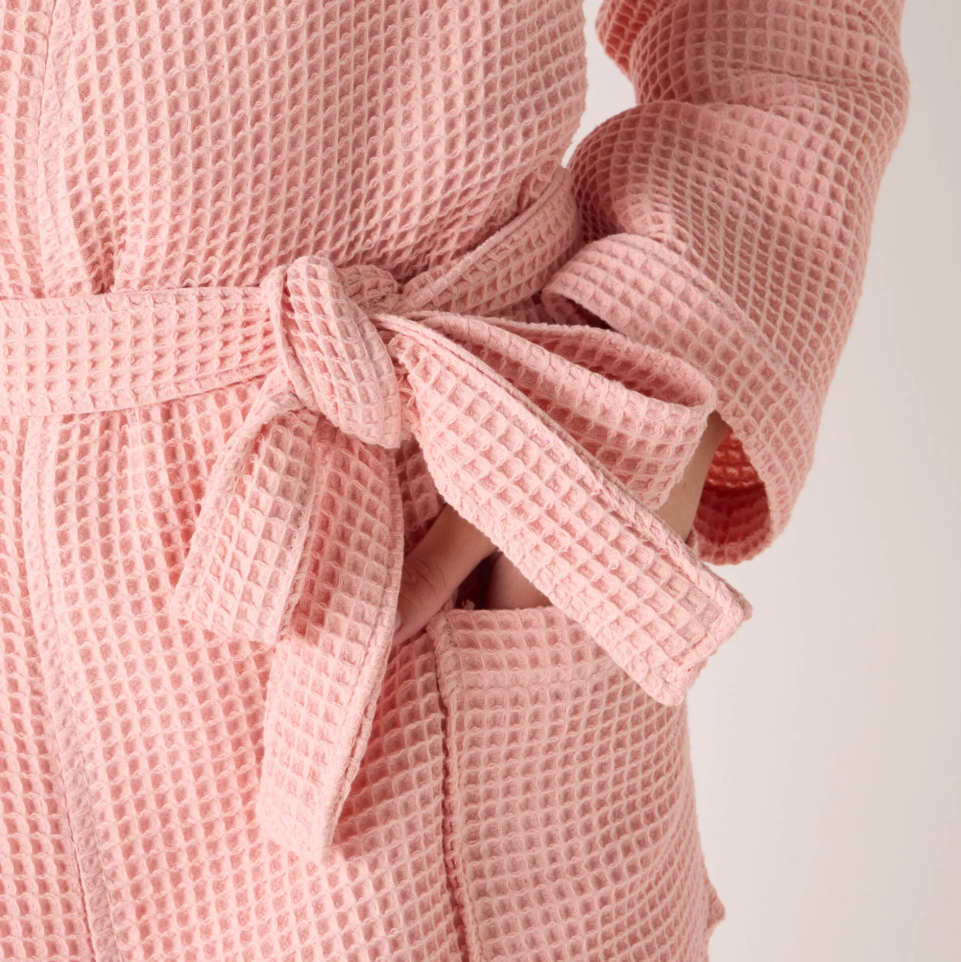 Uniseks badjas voor volwassenen in bijenraattricot 280 g/m2, personaliseerbaar