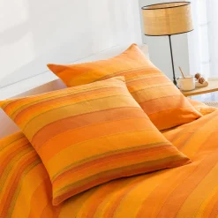 Veelkleurig artisanaal geweven sprei of plaid