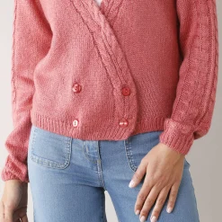 Vest in wikkelstijl