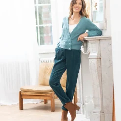 Vest in wikkelstijl
