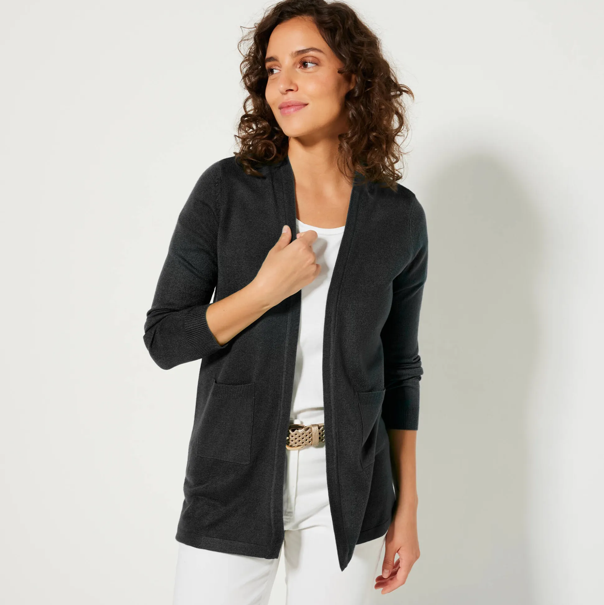 Vest met kasjmiertouch