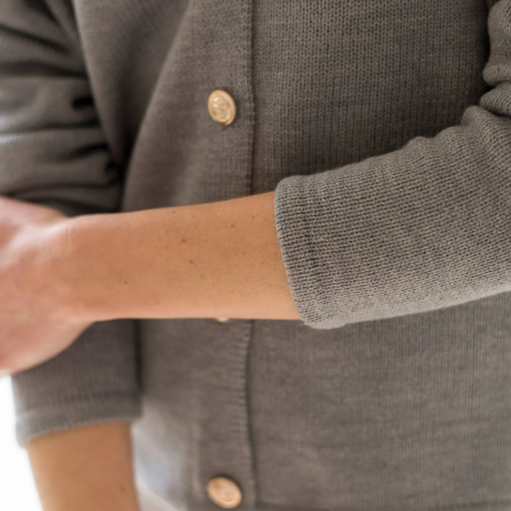 Vest met officiersknopen, loose volume