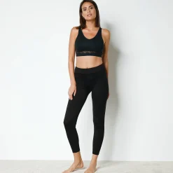Warme legging in jerseytricot