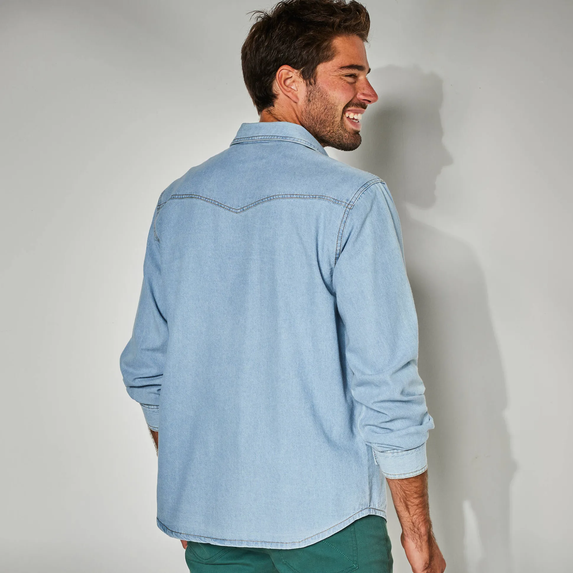 Western' hemd in jeans