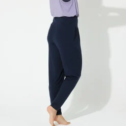 Yogabroek in tricot met comfortabel model