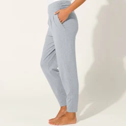 Yogabroek in tricot met comfortabel model