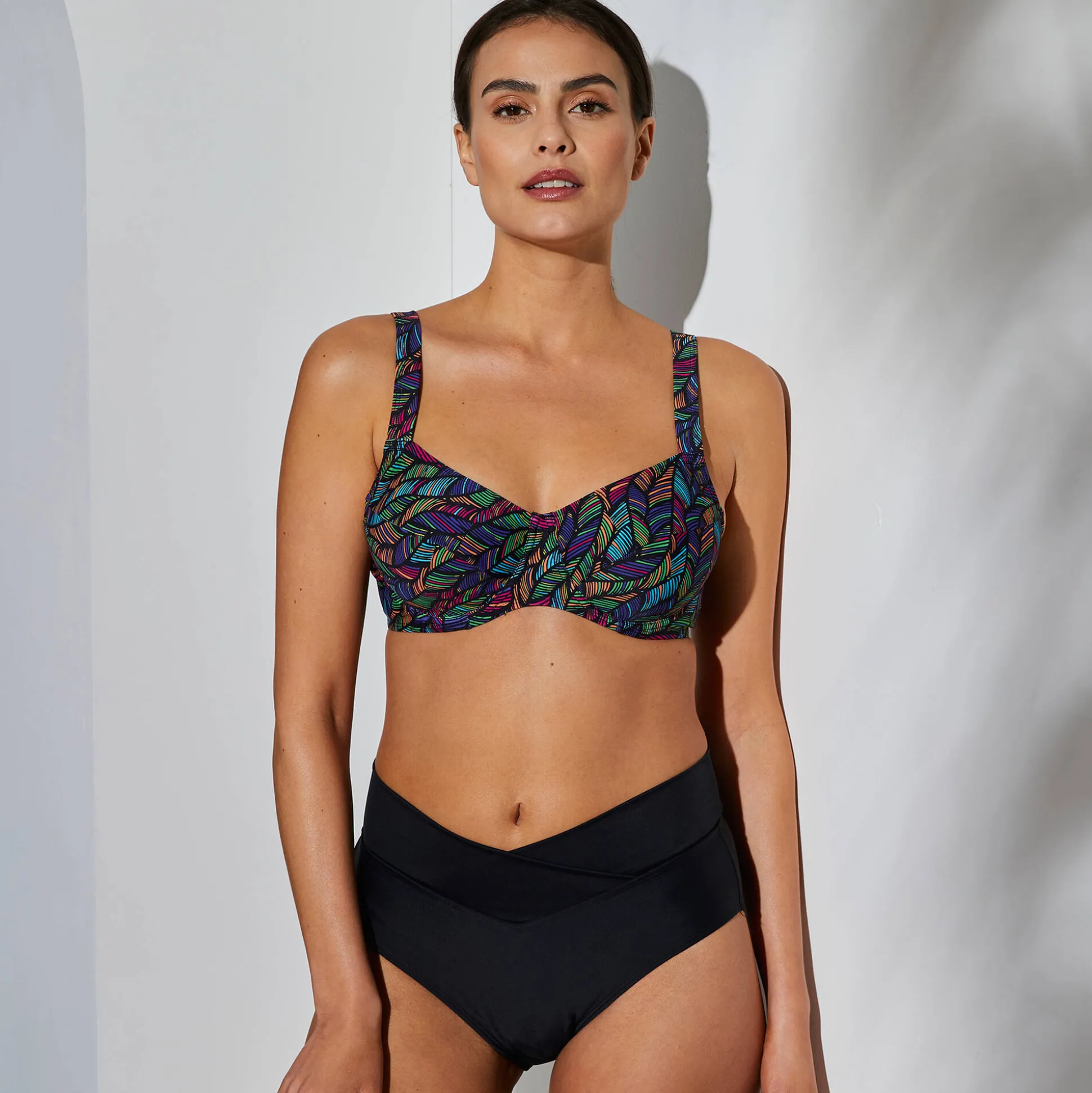 Zwemslip met hoge taille Solaro